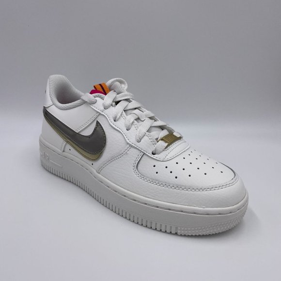 Nike Air Force 1 LV8 White Womens Shoes - Picture 7 of 8